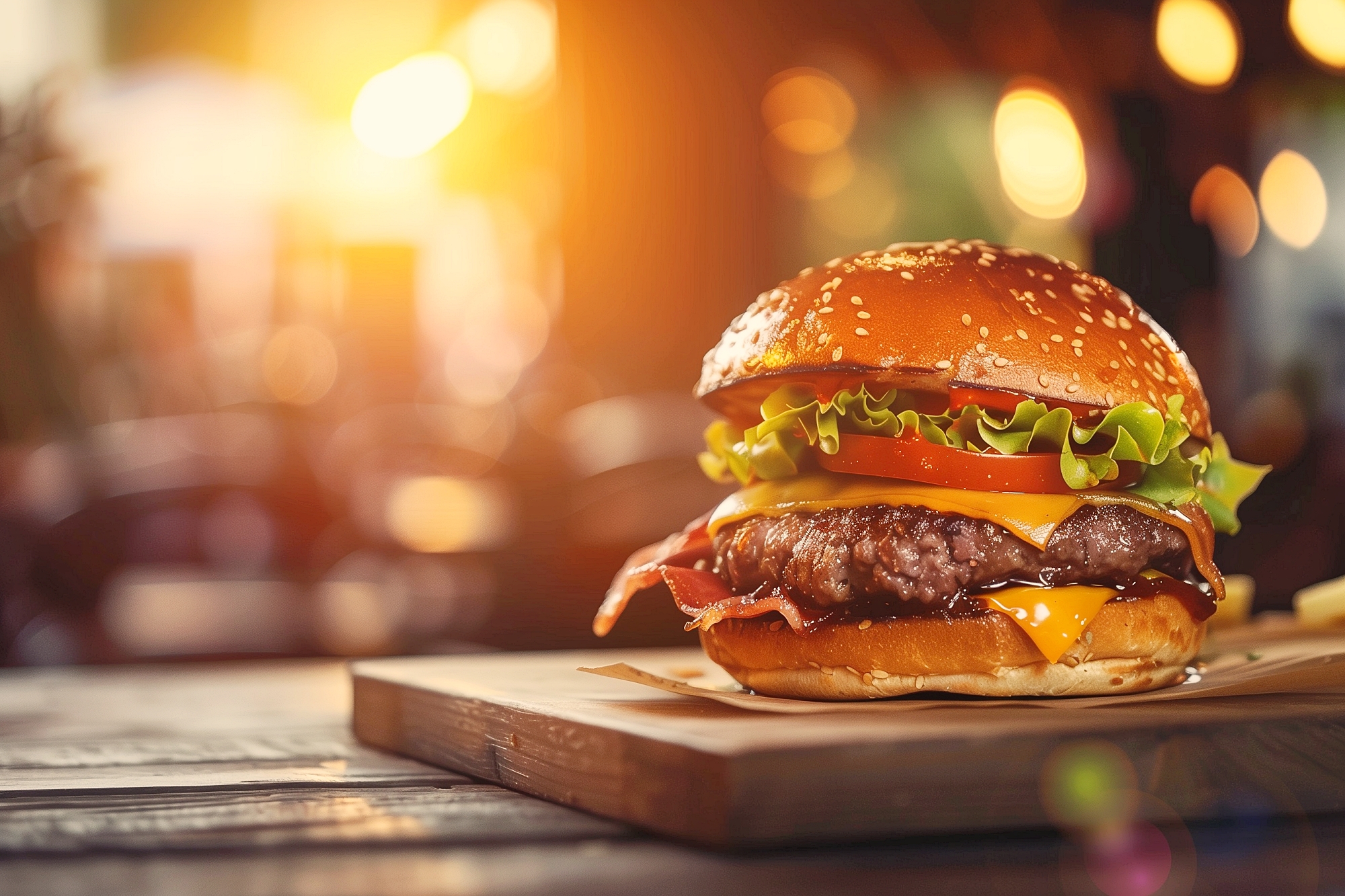 ハンバーガーセット